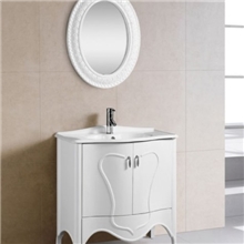 欧式浴柜仿古柜橡木洗脸盆简欧卫生间落地浴室柜组合优质台面