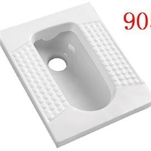 供应加陶卫浴-陶瓷蹲便器分体飞机厕座便器