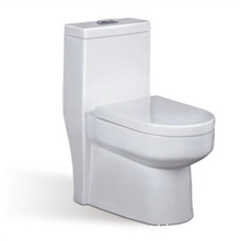 三得乐座便器S-8132虹吸式冲水马桶热销产品双孔