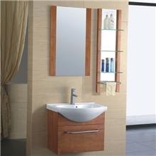时尚精品简约风格浴室柜潮州陶瓷浴室柜S-1223实木挂壁浴室柜