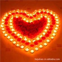 创意摆图蜡烛茶蜡工艺品蜡烛婚庆求爱浪漫小白蜡烛蜡烛批发