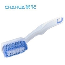 茶花正品通用鞋刷刷子刷鞋器长柄清洁刷多用刷清洁用品4408