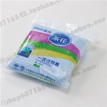 茶花无纺布一次性鞋套加厚12双装正品4204