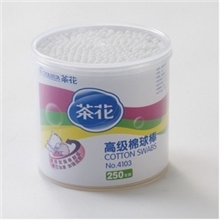 无货茶花家居塑料正品4102高级棉球家用棉棒棉签0.11kg