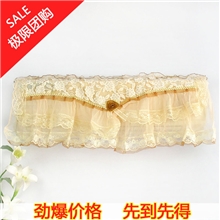 【厂家直销】浪漫玫瑰挂式空调罩挂机罩挂机防尘套流行咖色