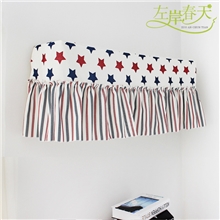 左岸春天空调罩挂机欧式简约布艺挂式空调罩格力空调套防尘罩