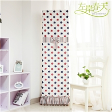 左岸春天柜式格力柜机空调罩布艺柜式空调防尘罩简约立式空调罩