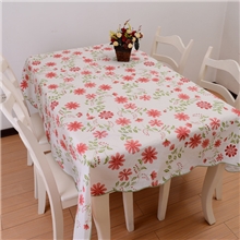 千纺园pvc桌布防水防油耐高温免洗田园桌台布桌布