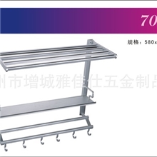 厂家直销多层式多用途毛巾置物架/太空铝收纳架/太空铝浴巾架