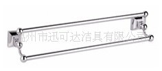 铜毛巾架、毛巾杆、洁具双杆10个起批