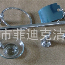 厂家直销锌合金卫浴挂件6件套/7200小圆座连体五金挂件组合套装