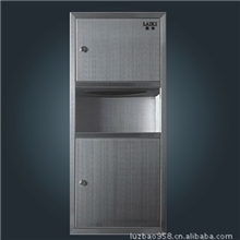 莱奇Laiki酒店不锈钢高级整体擦手纸箱LK-1001K