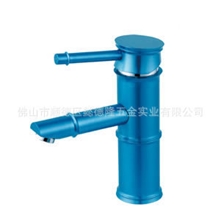 供应太空铝水龙头颜色齐全竹款短款6202