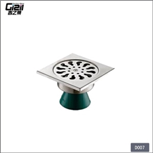 吉之莱厂家全铜地漏脚踏式地漏防臭功能地漏D005不锈钢地漏