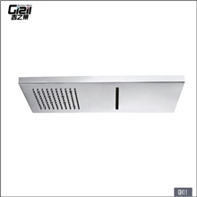 吉之莱厂家优质铜材GH21头顶花洒瀑布带灯头顶花洒顶喷暗装