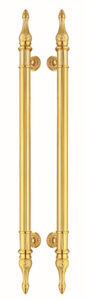 高档锌合金玻璃门大拉手