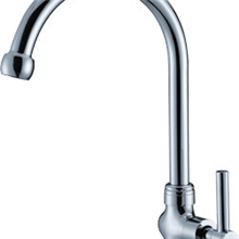 供应单冷厨房龙头厨房单冷水龙头360度旋转龙头3053A