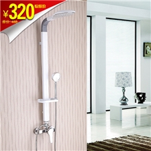 迁耀正品升级版连体大花洒特价莲蓬头淋浴花洒大喷头