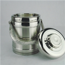 直型不锈钢真空保温饭盒保温桶提锅三层可爱学生保温便当盒饭桶