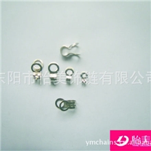 【义乌小商品批发】饰品配件波珠链配件（腰扣，钥匙链/圈）