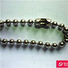5.0不锈钢珠链钛钢项链永不褪色波珠链五金链条现货厂家直销