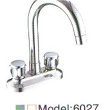 供应水龙头优质全铜锌合金双把面盆水龙头双开关单把菜盆龙头