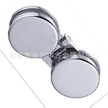 E-02玻璃门铰BAB厂家直销批发圆形铰玻璃浴室合页