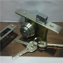 优质供应供应301有框玻璃门地锁（中央锁、玻璃门锁、推拉门锁）