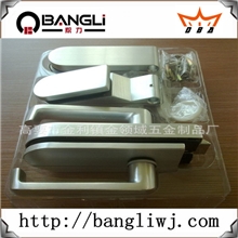 BL-282F高隔间玻璃隔间专用铝合金合页玻璃门锁套装