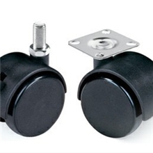 厂家直销通过SGS环保认证平板丝杆家具脚轮万向轮家具脚轮