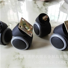 专业生产面包脚轮家具脚轮带刹车大班脚轮