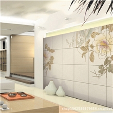 生产销售抛光砖地砖全抛釉地砖瓷砖背景墙招商加盟彩雕背景墙