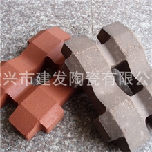 厂家直销陶土烧结砖植草砖草坪砖井字停车场专用砖广场砖