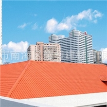 厂家供应优质合成树脂,琉璃瓦,复合瓦,平改坡用瓦,农村改造用瓦