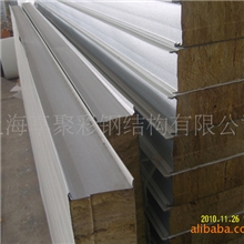 供应宝钢岩棉夹芯板|防火A级夹芯板|优质岩棉夹芯板价格