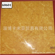 厂家直销6D喷墨全抛釉，60*60cm高档米黄色地面砖60601