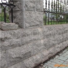 供应桐庐芝麻青雪花青花岗岩石材石料蘑菇石文化石.