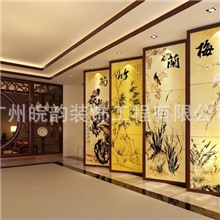 长期提供幻彩瓷砖背景墙大堂瓷砖背景墙