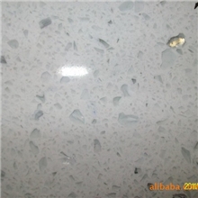 供应加工银星白石英石台面板