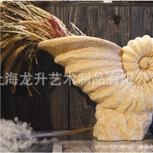 厂家直销天然砂岩花盆海螺花插家居庭院摆设砂岩浮雕砂岩雕塑