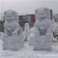 供应传统狮子石雕,仿天安门石狮子石雕、汉白玉北京狮石狮子