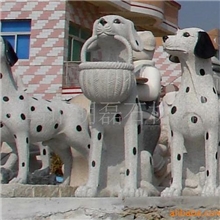 供应石雕工艺品动物雕刻狗(图)