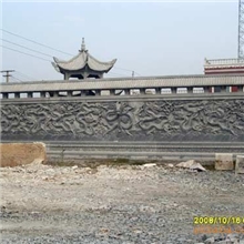 大量供应天青石(石灰岩)浮雕屏凤