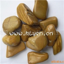 供应装修木纹石卵石鹅卵石高光机制卵石水族造景园林造景