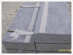 嘉祥万通专业生产供应优质开发区用无杂质天青石材质路沿石