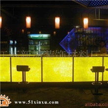 酒店、娱乐场所装饰材料,透光石吧台