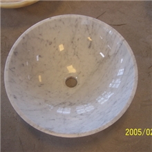 纯手工加工汉白玉，广西白，中花白等洗手盆，可来料加工