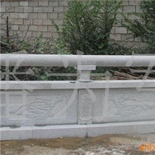 供应花岗岩异型石材桥栏杆，圆球圆柱花盆等