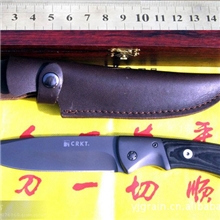 钢头+米克塔柄户外小直（礼盒）阳江刀具