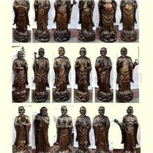 铜雕十八罗汉铜雕罗汉铜雕佛像